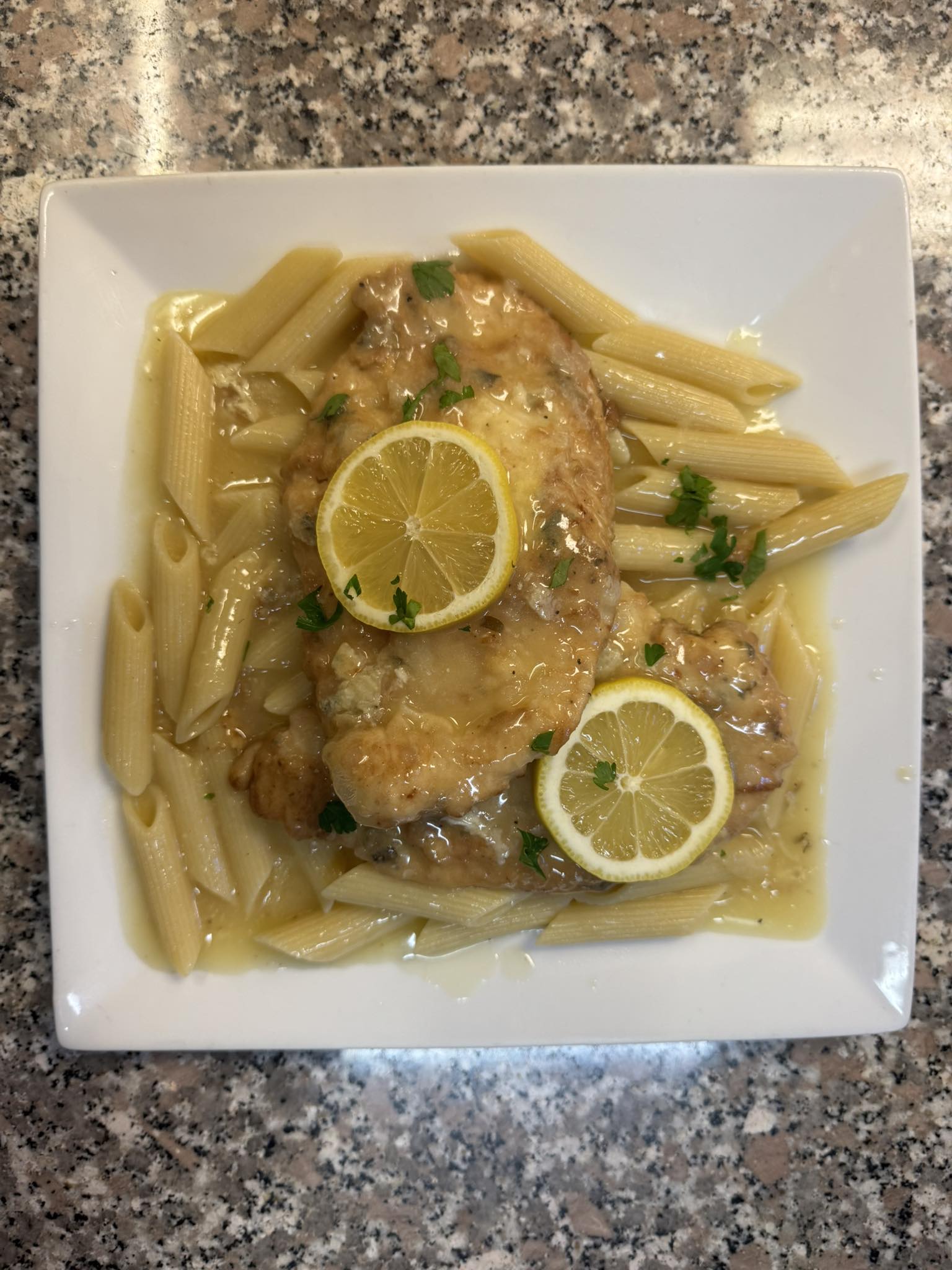 Chicken Francese at Giuseppe's Trattoria