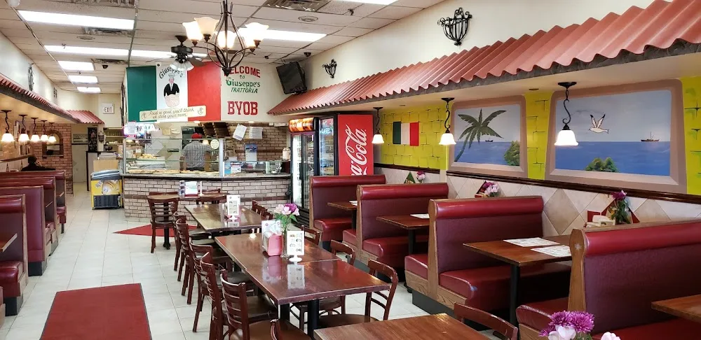 Dining room at Giuseppe's Trattoria, Chester New Jersey